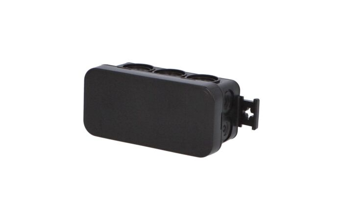 Krabice F6 černá - MiniBOX IP55 rozbočov