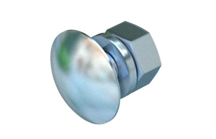 OBO BETTERMANN Šroub s plochou kulovou hlavou FRS 10x25 F 8.8