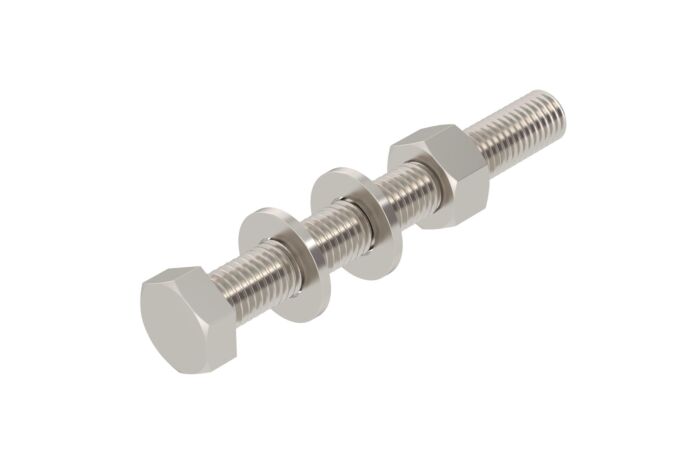 OBO BETTERMANN Šroub se šestihrannou hlavou SKS 12x100 A2