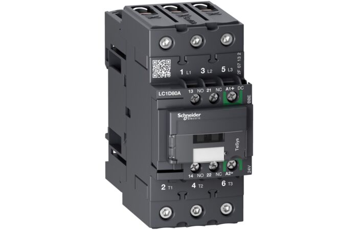SCHNEIDER LC1D80ABBE Stykač Green 80A AC-3 3P 24V