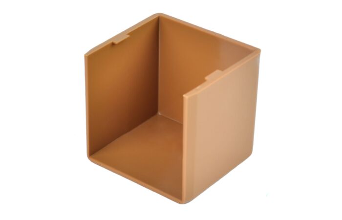 KOPOS Kryt 8641_SD koncový Lhd 40X40 světlé dřevo