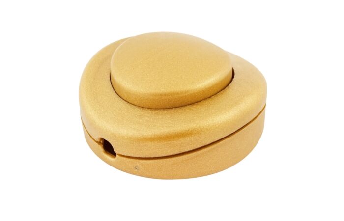 ELEMAN Spínač 350/VP/T nožní tlačítkový zlatý