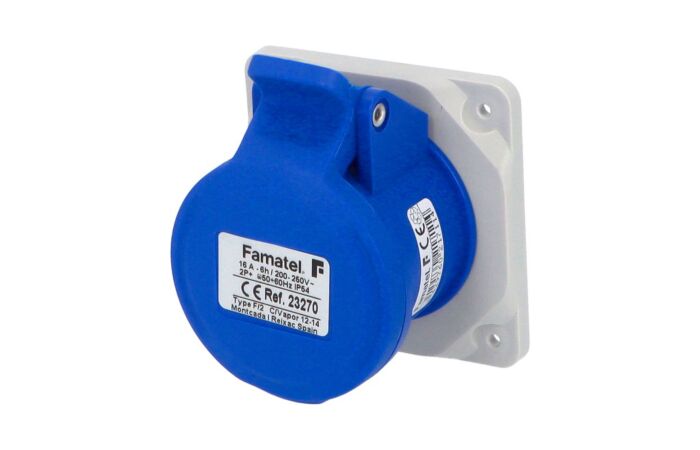 FAMATEL Zásuvka 23270 16/230V 3-pól IP44 vestavná