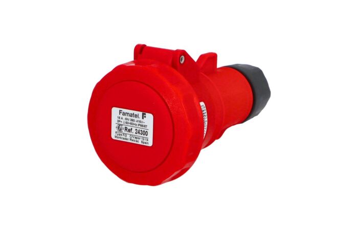 FAMATEL Spojka 24300 16A/400V 4P IP67 6h