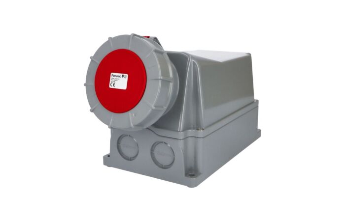 FAMATEL  Zásuvka 125A/400V/4P IP67 nástěnná