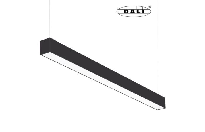 LED svítidlo Fashion 40 W, 4000 K, černá