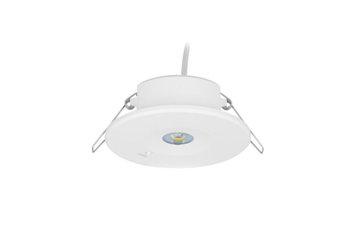 Zapuštěné nouzové svítidlo Daun C, 2W, 2