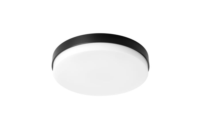 PROLUMIA Svítidlo LED Prodisc III, přisazené, Ø335xH63mm, 21,5W, 750/2150lm 3000/4000K IP44, černá