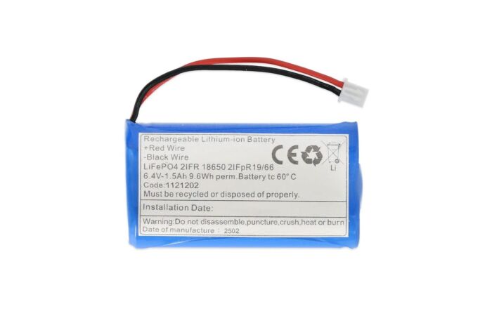Náhradní baterie LiFePO4 6,4V 1,5Ah pro
