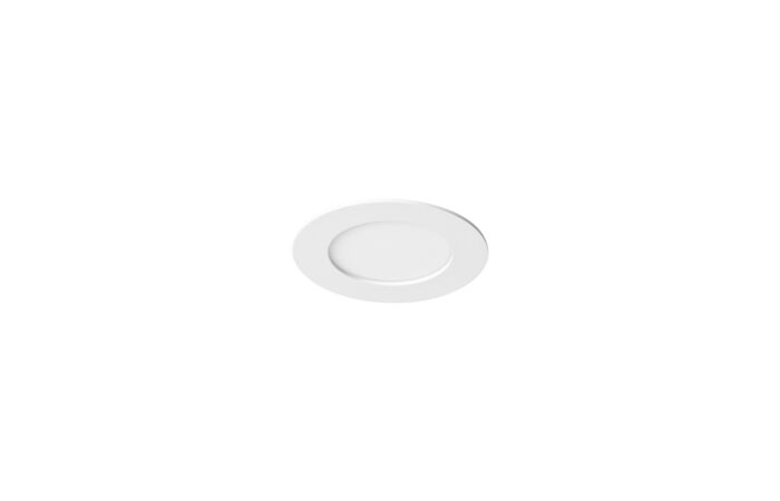 PROLUMIA Svítidlo LED PRO-CEILING Ø117xV39mm, Ø108mm, 8W, 600lm, IP44, 2700-3000-4000K, Ra80, 110°, TRIAC-stmívání, zapuštěné, bílá
