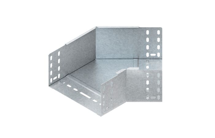 NIEDAX Koleno 45°, 110x302 mm, s bočnicemi bez děrování RBA 110.300