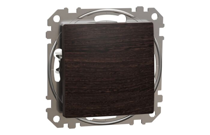 SCHNEIDER Sedna Design & Elements Tlačítko 1/0, Wenge