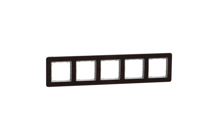 SCHNEIDER Sedna Design & Elements Rámeček pětinásobný Wenge