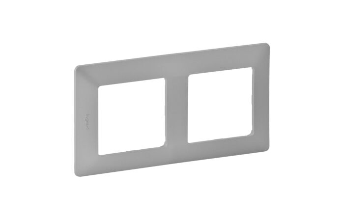 LEGRAND Rámeček VALENA LIFE 754132 dvojnásobný hliník
