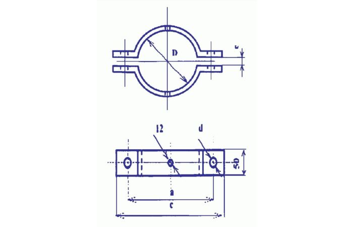 ESTA Objímka 5121 pr. 220 kotevní (pár)