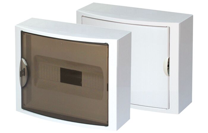 OEZ Skříň RZG-N-1S14, 14TE, na omítku,neprůhledné dveře IP40