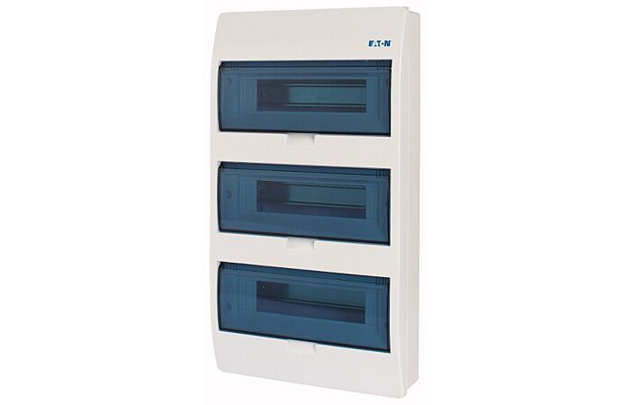 EATON Skříň BC-O-3/36-ECO, 36TE, na omítku, průhledná dvířka, IP40
