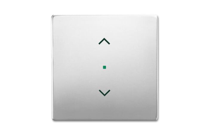 ABB Kryt 2CKA006220A0535 1násobný, symbol „žaluzie“; ušlechtilá ocel; SRB-1-866