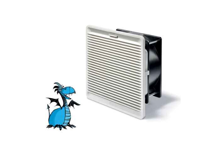 Ventilátor 230V, 400 m3/h, 70W, velikost