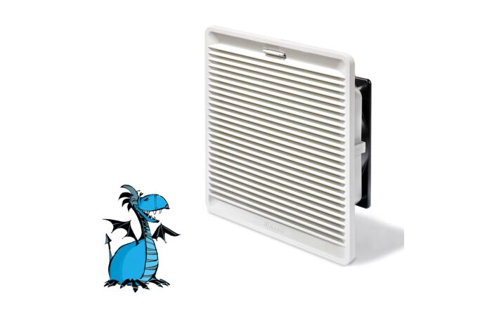 Ventilátor 230V, 550 m3/h, 70W, velikost