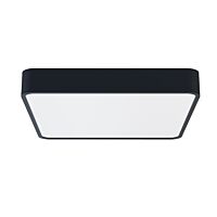 PANLUX Svítidlo LED VERONA Maxi Square CCT, přisazené, IP54, černá