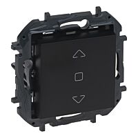 LEGRAND Spínač NILOÉ STEP 863544B žaluziový černá