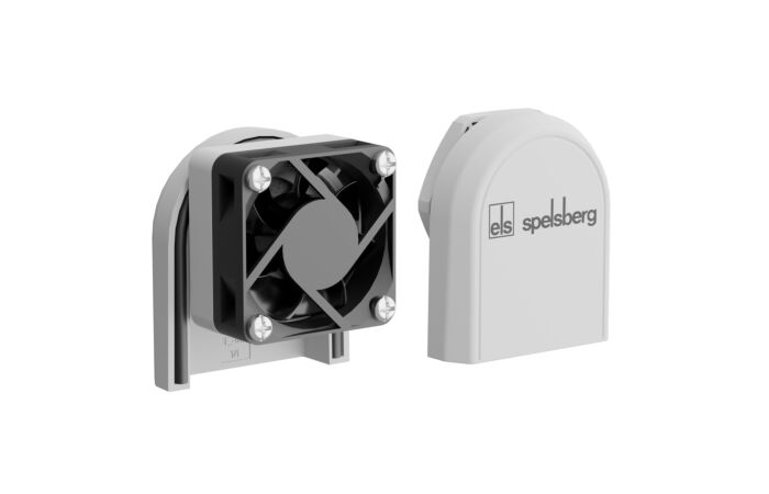 SPELSBERG Ventilátor BEL Air active M40 12-1, IK07, IP55, světle šedá