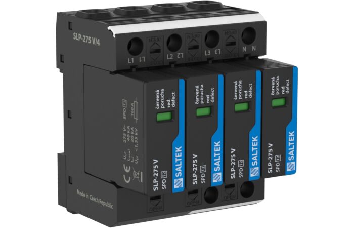 SALTEK Svodič II SLP 275 V/4 přepětí, varistorový
