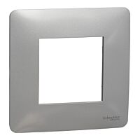 SCHNEIDER Rámeček Unica Studio jednonásobný, aluminium