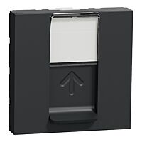 SCHNEIDER Zásuvka Unica datová 1xRJ45 5eUTP, 2M, antracit