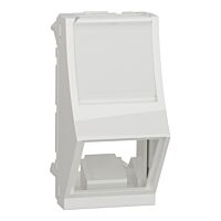 Deska Unica RJ45 S-ONE 1M bílá