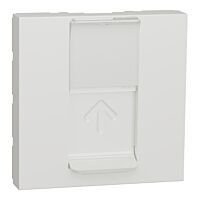 Deska Unica RJ45 S-ONE centr. 2m bílá