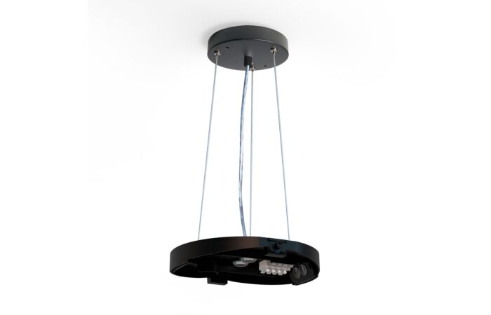 PROLUMIA Závěsná sada včetně řetězů L 125 cm, černá