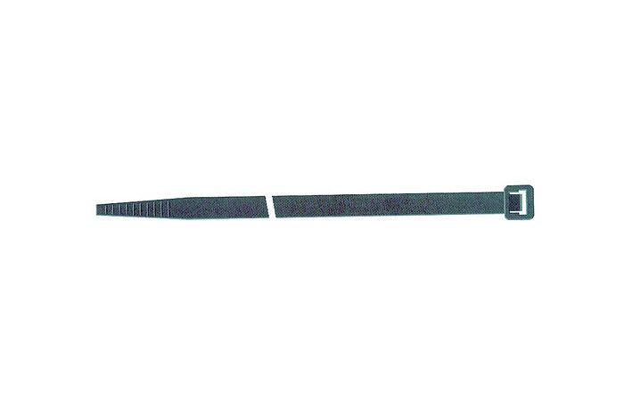 PROTEC Pásek vázací 140x3,6mm, PA, černá (100ks)