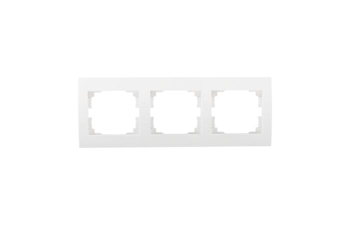 MOWION Rámeček LOGI 02-1480-002 trojnásobný horizontální bílý