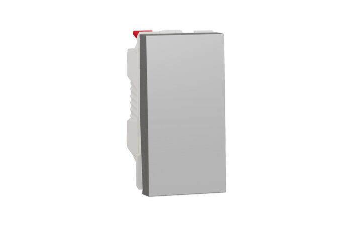 SCHNEIDER Spínač Unica jednopólový řazení 1, 1M, aluminium