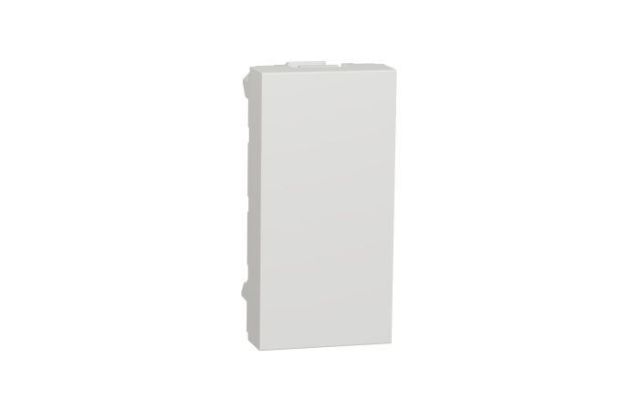 SCHNEIDER Záslepka NU986518 Unica 1modul bílá