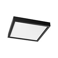 PROLUMIA Svítidlo LED PRO-CEILING 400x400xV39mm, 40W, 2610-3920lm, IP40, 2700-3000-4000K, Ra80, 110°, TRIAC-stmívání, přisazené, černá