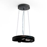 PROLUMIA Závěsná sada včetně řetězů L 125 cm, černá