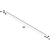 SLV Pásek LED GRAZIA IP FLEXSTRIP 24V 2700K 224LED/m IP54 bílá 5m