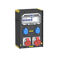 zás. 1x CEE 32A 5p 400V, 1x CEE 16A 5p 4