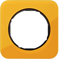 Rámeček 1-násobný, Berker R.1, oranžová