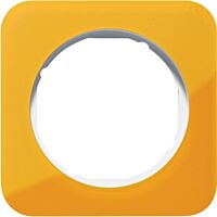 Rámeček 1-násobný, Berker R.1, oranžová