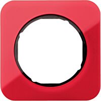 Rámeček 1-násobný, Berker R.1, červená t