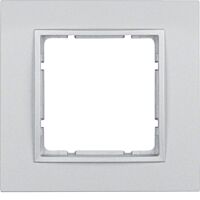 Rámeček 1-násobný, Berker B.7, alu, mat