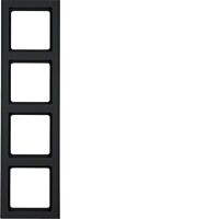 Rámeček BERKER 10146096 Q.3 čtyř. antr.