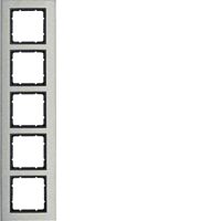 Rámeček 5-násobný, svislý, Berker B.7, u