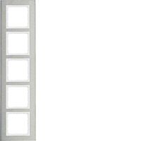 Rámeček 5-násobný, svislý, Berker B.7, u