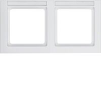 Rámeček 2-násobný s popisovým polem, vod