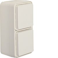 Dvojzásuvka SCHUKO, svislá, , IP 55, Ber